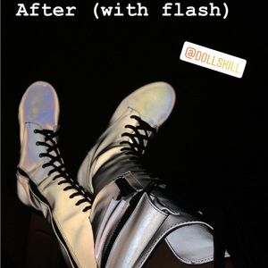 COPY - Dollskill Knee High Reflective Boots